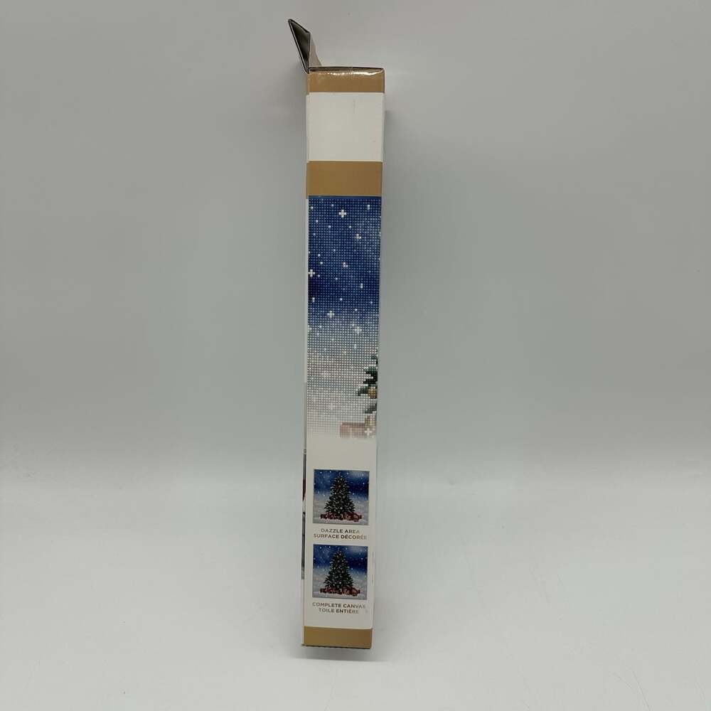Diamond Art by Leisure Arts Holiday Christmas Tree 12x12 Paint by Number Kit - Picture 7 of 8